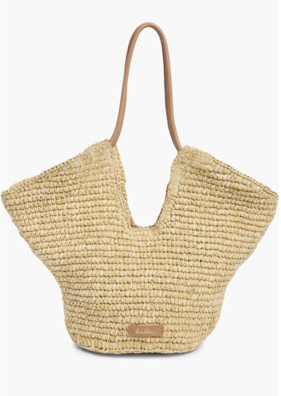 Sam Edelman NEW Lynn Paper Raffia Tote, Color: Natural
